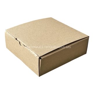 caja de carton cofre 22x22